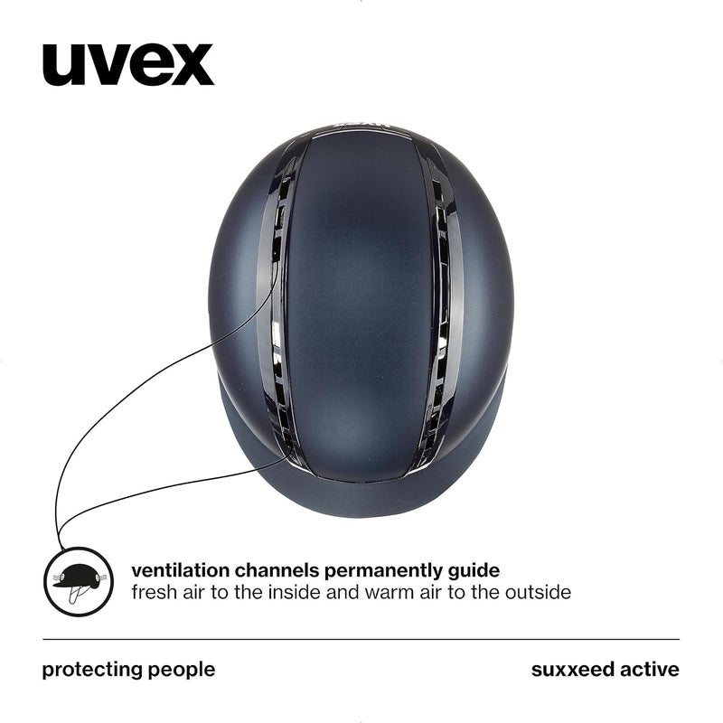 UVEX suxxeed Active Horse Riding Helmet for Women & Men - Adjustable & Excellent Ventilated Helmet - Image 5